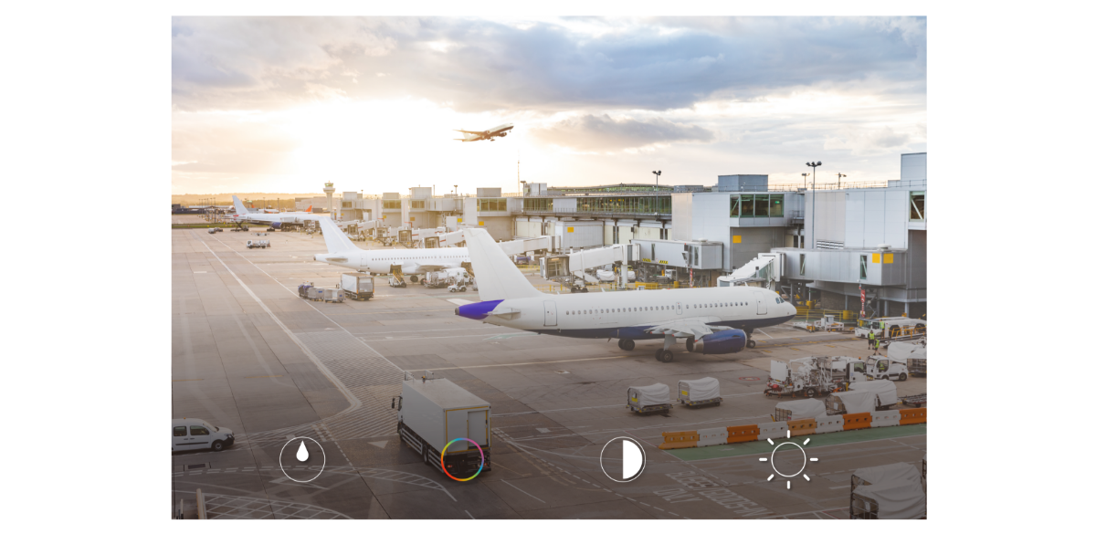 亮度、色調、對比、飽和度的調整